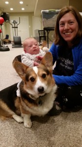 Riding the fairy saddle.